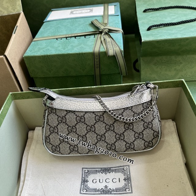 gucci專櫃新款手袋腋下包肩背袋 古馳Ophidia系列迷你手袋 jcp1552